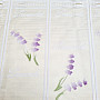 Moderne Jacquard-Gardine für Vitrage LAVENDEL NEW