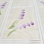 Moderne Jacquard-Gardine für Vitrage LAVENDEL NEW