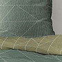 Luxus-Flanell-Bettwäsche IRISETTE Dean grün