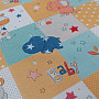 Baumwollstoff BABY ZOO bunt