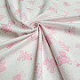 Baumwollstoff BABY TEDDY rose
