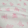 Baumwollstoff BABY TEDDY rose