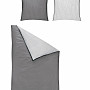 Moderne Design-Bettwäsche LINEA grafit 12