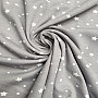 Baumwollstrick ZETOILE STARS GREY