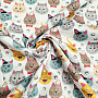 Baumwollsatin für Kinder KATZE Digitaldruck