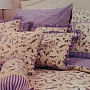 Bettbezug Baumwollekrepp PROVENCE 140x200,70x90 Lavendel violett