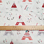 Baumwollstoff INDIAN TEEPEE