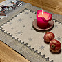 Gobelin Weihnachts-Tischdecke, Schal und Gedeck WINTERFREUDE