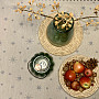 Gobelin Weihnachts-Tischdecke, Schal und Gedeck WINTERFREUDE