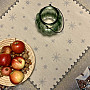 Gobelin Weihnachts-Tischdecke, Schal und Gedeck WINTERFREUDE