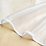 Voile-Vorhang GERSTER 896/300/0001 weiß-glänzend