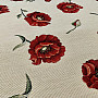 Gobelin-Tischdecke Mohnblumen