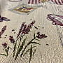 Gobelin Tischdecke und Schal Lavendel Provence