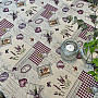 Gobelin Tischdecke und Schal Lavendel Provence