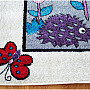 Kinderteppich TIERE creme