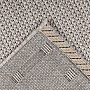 Teppich FINCA 520 silbernes Sackleinen