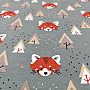 Baumwollstrick FOX khaki