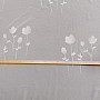 Vorhang voile BLUMEN beige