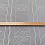Glasmalvorhang - gestickt V664