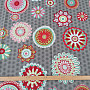 Dekorativer Vorhang Mandala Blume -130x245 cm