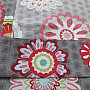 Dekorativer Vorhang Mandala Blume -130x245 cm
