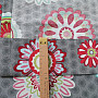 Dekorativer Vorhang Mandala Blume -130x245 cm