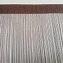 Fadenvorhang - braun 160 cm x 290 cm