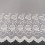 Vorhangschleier mit Stickerei 1B 13278