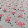 Dekorationsstoff FLAMINGO gris