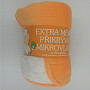 Mikrofaserdecke EXTRA SOFT SHEEP Stich orange hell