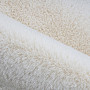Moderner Teppich COSY 500 weiß