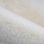Moderner Teppich COSY 500 weiß