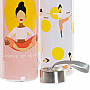 YOGA Glasflasche 550 ml