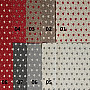 Baumwollstoff MINI HERZ 01