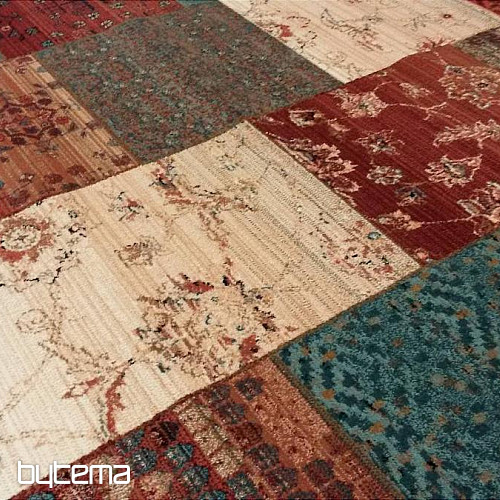 Luxus-Wollteppich ROYAL PATCHWORK NEW 402