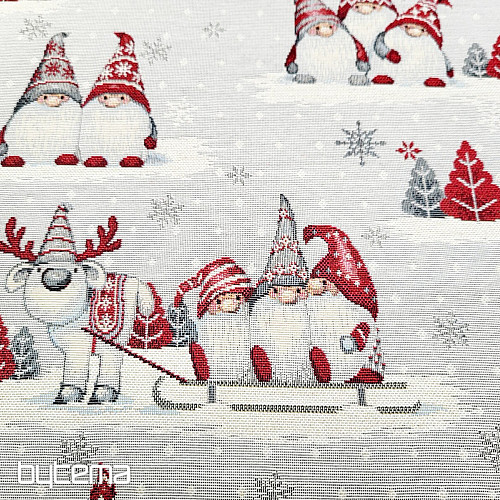 Gobelinstoff WEIHNACHTSELFEN