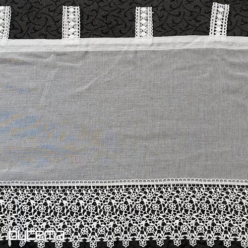 Schlaufengardine weiss W20683