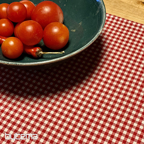 IBIZA rote Tischdecke