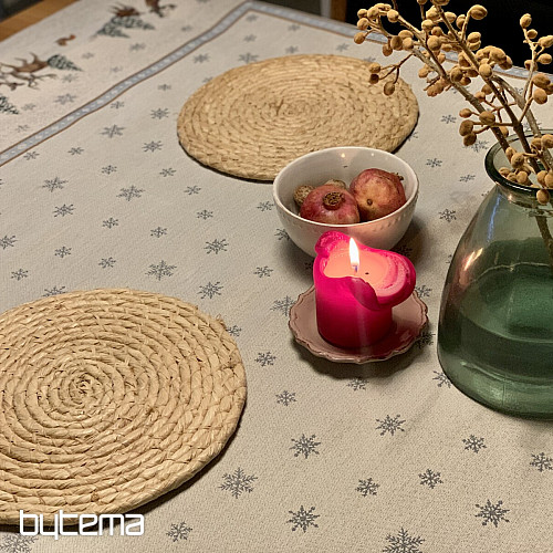 Gobelin-Tischdecke und Schal DEER ROMANCE