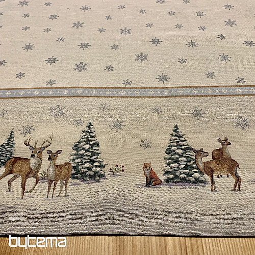 Gobelin-Tischdecke und Schal DEER ROMANCE
