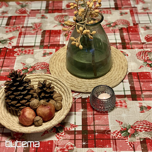 Weihnachtstischdecke Weihnachtsbrett