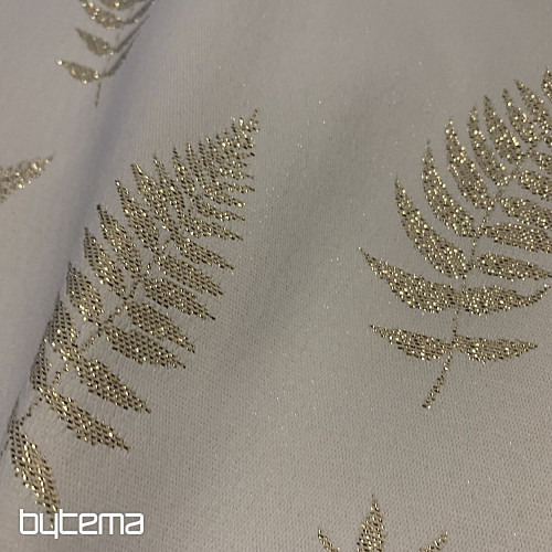 Weihnachtstischdecken und Schals LEAFS I GOLD