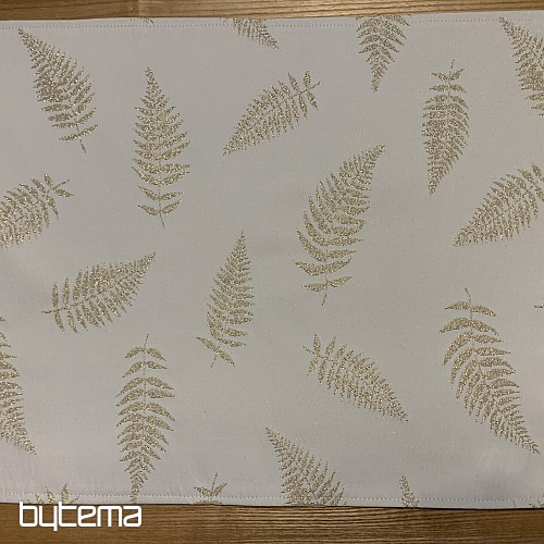 Weihnachtstischdecken und Schals LEAFS I GOLD