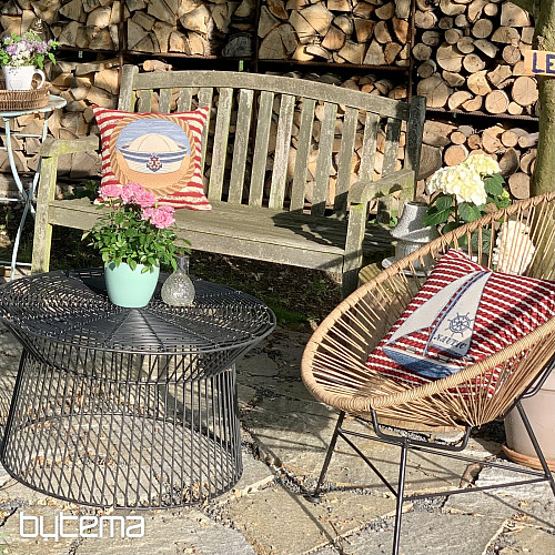 Gobelinbezug für ein Kissen Nautische Mütze