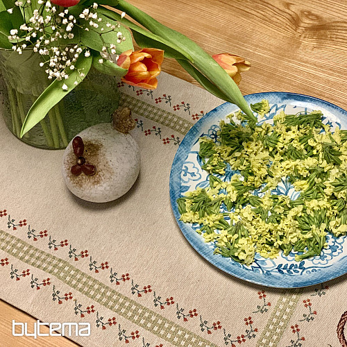 Tapisserie-Tischdecken und Schals SCHNAPPSCHUSS