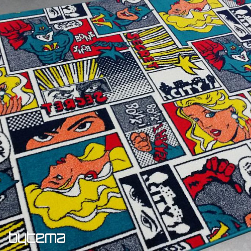 Designierter Teppich KOMIKS