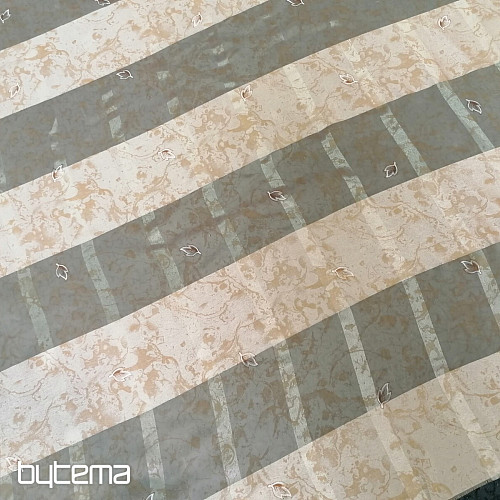 Honigvorhang mit Blättern