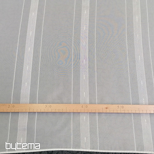 Gardine Hellcreme Streifen G0345 / 150