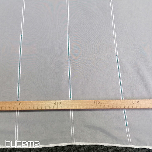 Voile-Vorhangstreifen - türkis