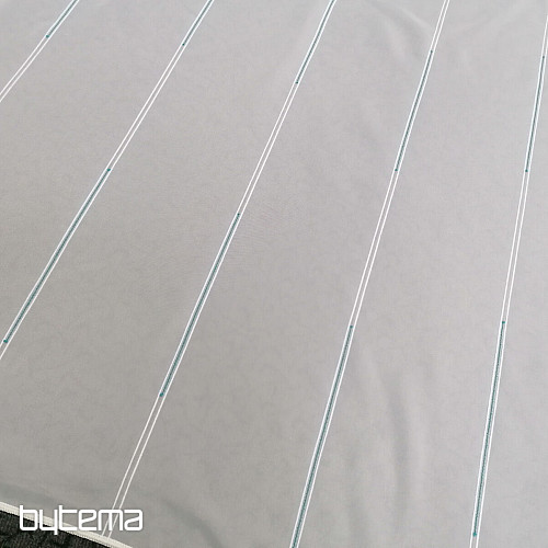 Voile-Vorhangstreifen - türkis